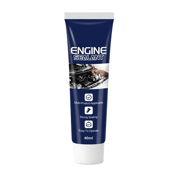 Brixlen Automotive Engine Sealant, High Temperature Resistant Gasket Sealer, Oil Resistant Leak Repair Seal Glue for Car Truck Engine Maintenance