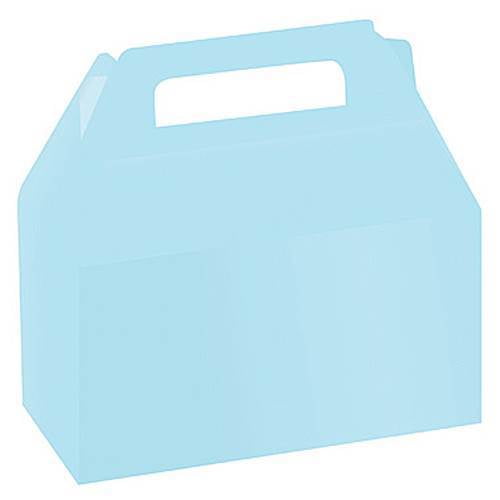 LIGHT BLUE GABLE FAVOR BOXeach
