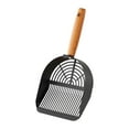 thumbnail image 2 of Cat Litter Cat Litter Bandeja para la bandeja de mascotas suministros de limpieza de mascotas profundas Scooper Scooper Spade de arena de gato Rayas largas, 2 of 8