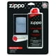 thumbnail image 2 of Kit todo en uno para encendedor Zippo 24651, plateado, con Fluid & Flint, 2 of 6