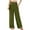 Fern Green, variant on Wide Leg Pants for Women Lightweiht Elastic Waisted Palazzo Trousers,US Size,Flesh Pink,(S-2XL)