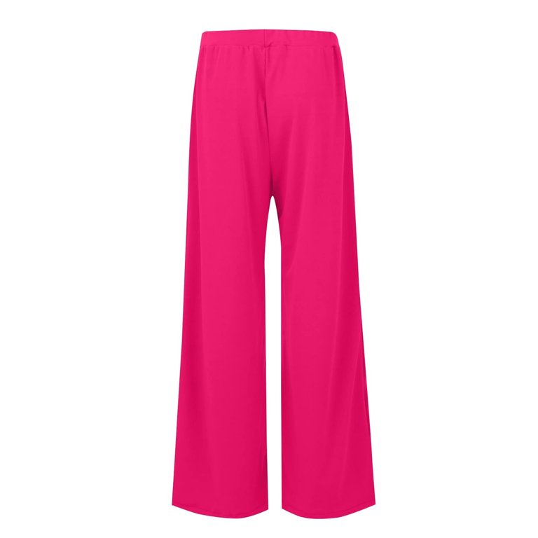 ★送料・関税込★CITYBREEZE★BASIC PIN TUCK WIDE SLACKS★ HFYIHGF Women's High Waist, Wide Leg Work Suit Trousers