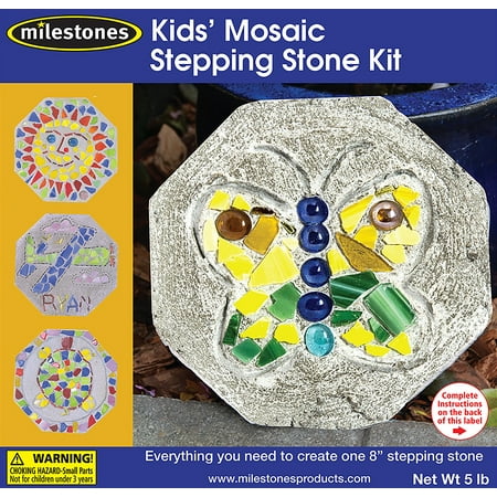 Mosaic Stepping Stone Kit-Kids