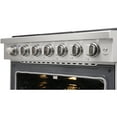 thumbnail image 3 of KOSTCH 36in Freestanding Liquid Propane Gas Range with 6 Sealed Burners and 6 Cu. ft Oven, Stainless Steel in Red, 110V, 3 of 9