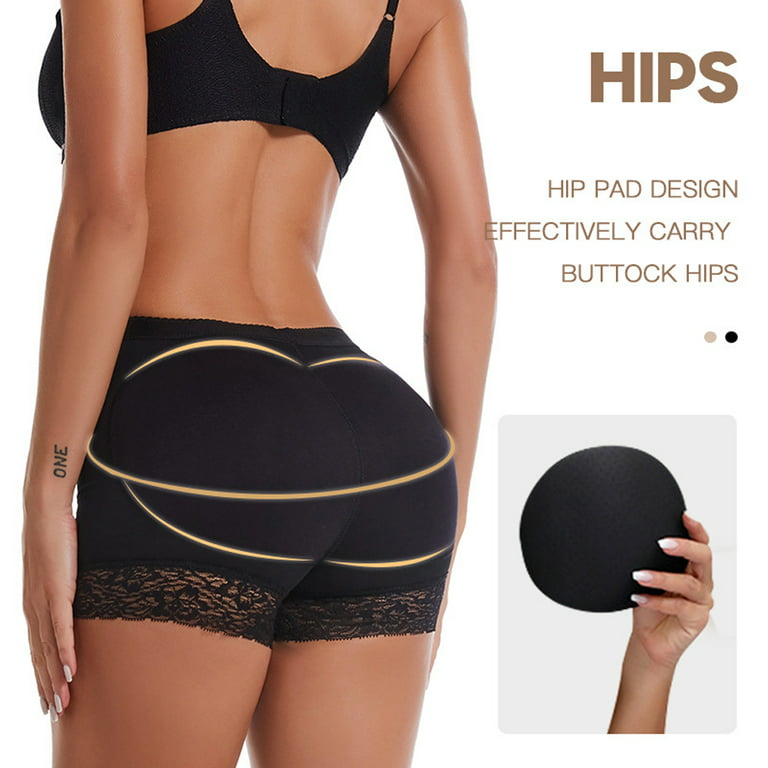 Women Hip Enhancer Seamless Butt Lifter Body Shaper Tummy Control Pants  Boyshorts Shapewear Underwear Buttock Booster Plus Size