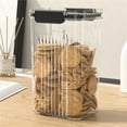 thumbnail image 2 of Bigersell Food Container for Kitchen Pantry Organizer and Storage Dry Food Canisters for Flour and Sugar Cereal Containers Storage Easy Open Canister E One Size, 2 of 3