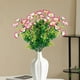 thumbnail image 5 of Flores Artificiales Violetas con Pétalos de Seda - Paquete de 2 Arreglos Florales Primaverales para Decoración de Hogar, Oficina, Boda y Fiesta., 5 of 6