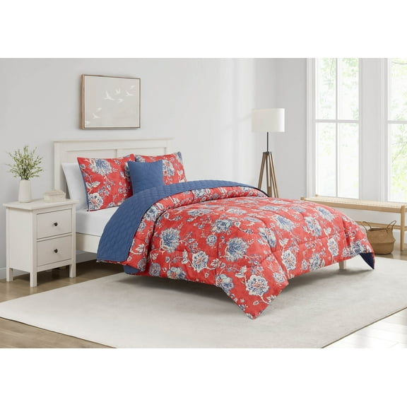 Zinnia 5pc King Comforter/Quilt Set