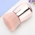 thumbnail image 3 of Brocha para rubor Ecomeon, Brocha cosmética para maquillaje profesional color rosa, 3 of 6