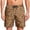 Yellow leopard, variant on Rugged men's beach shorts Original leopard print