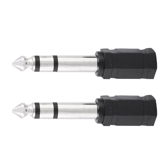 Convertidor de adaptador de audio hembra de 6,5 mm macho y 3,5 mm para amantes de la música
