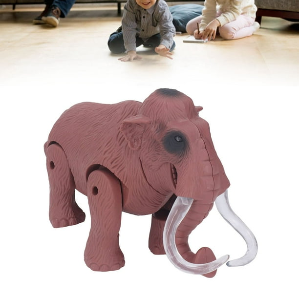 Juguetes Eléctricos Interactivos para animales: Juguetes Motorizados Seguros y Duraderos con Sonidos y Luces Juguete Triceratops Juguete Mamut Educativo y Programable para Niños ANGGREK Otros
