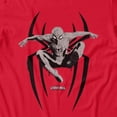 thumbnail image 3 of Marvel Spider-Man Brand New Day Men's Web Action Sketch Retro T-Shirt (Red, S-XXXL), 3 of 4