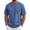 #0344-Blue, variant on Men's UPF 50+ Workout Shirts Short Sleeve Athletic Dry Fit T-Shirts Lightweight Cooling Gym Running Rash Guard