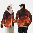 thumbnail image 5 of Haiem Fiery Dragons Castle Attack UPF 50+ Fishing Shirts for Men Long Sleeve UV Sun Protection Hoodie Non-Mask Outdoor Hiking Shirts, 5 of 8