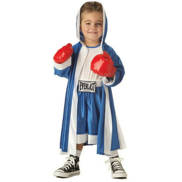 radium Ijver Sta in plaats daarvan op Child Everlast Boxer Costume~Medium 8-10 / Blue - Walmart.com