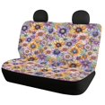thumbnail image 2 of Pzuqiu Flowers Pattern Car Seat Covers Full Set, for SUV Seats Vans Seats Sedan Seats Suitable for Sedans Trucks, 2 of 10