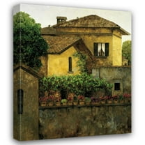 Montserrat Masdeu 26x31 Gallery Wrapped Canvas Wall Art Titled - Golden Villa