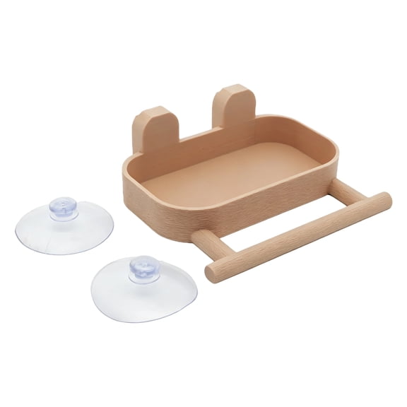 Bird Feeder - Stable Feeding Station | Suction Cup Window Feeder | Suction Cup Bird Window Feeder for Indoor Outdoor Balcony Patio Home Garden Nature Lovers Wildlife Watching