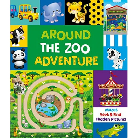 Pre-Owned Around the Zoo Adventure - Kids Books - Childrens Books - Toddler Books by Page Publications Paperback
