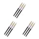 thumbnail image 5 of Vogacara 3 Pieces Nail Brush Set Elegant Handle Patterns 3D Pole Manicure Reusable Powder Flower File Pens Accessories Anti-slip Nail Type1 NO1 Vogacara CBP502723, 5 of 6