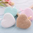 thumbnail image 2 of 3Pcs Makeup Removal Pads Heart Shape Pink Fabric for Daily Makeup Removal, 2 of 8