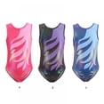 thumbnail image 3 of Toddler Girls Ballet Leotards Kids Children Sleeveless Athletic Gymnastics Costumes Bodysuits Dance Wear 2-10Y, 3 of 3