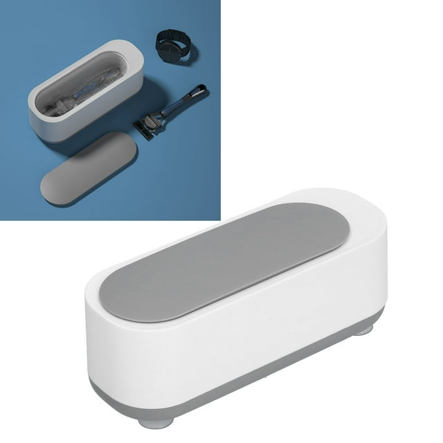 Limpiador de Joyas, Máquina de Limpieza Vibración de Alta FRECUENCIA FAST 360 Grados Celsius inclinados UNA Operación Clave para Niños Juguete para Niños Para Buscar en Casa
