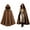 Brown 01, variant on MYATED Renaissance Cloak with Hood for Women Medieval Vintage Hooded Cape Halloween Cosplay Costume,Black