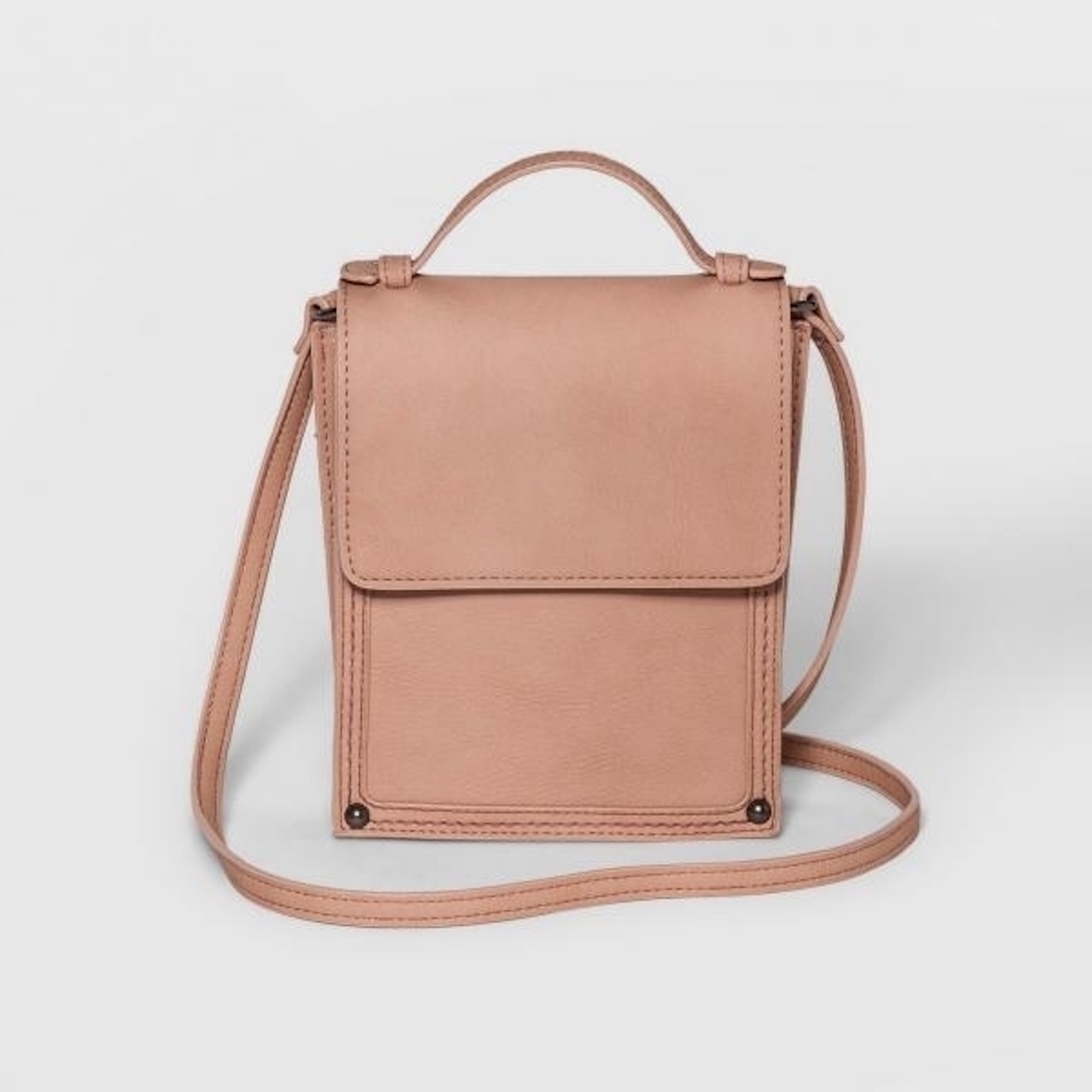 blush crossbody bag