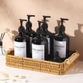 thumbnail image 3 of Botellas dispensadoras de champú Mithrgrous, 500 ml (paquete de 5), color negro, 3 of 7