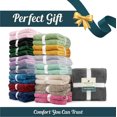 thumbnail image 4 of PAVILIA Waffle Fleece Throw Blanket for Couch Bed Emerald Green, Super Soft Fuzzy Cozy Blanket Sofa, Plush Warm Cute Decorative Home Decor Throw, Lightweight All Season, Forest Dark Green, 50x60, 4 of 8