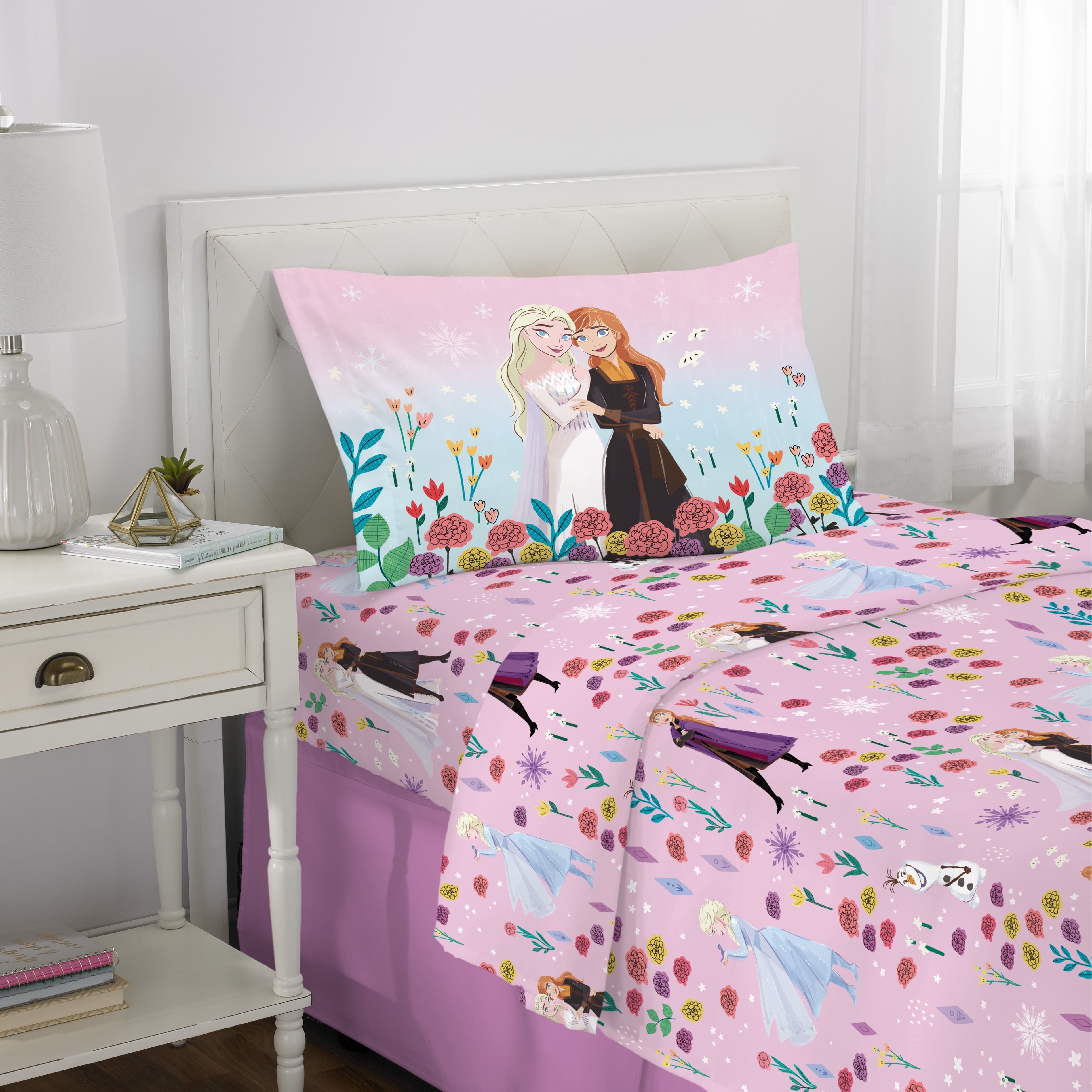 Elsa bed sheets hot sale