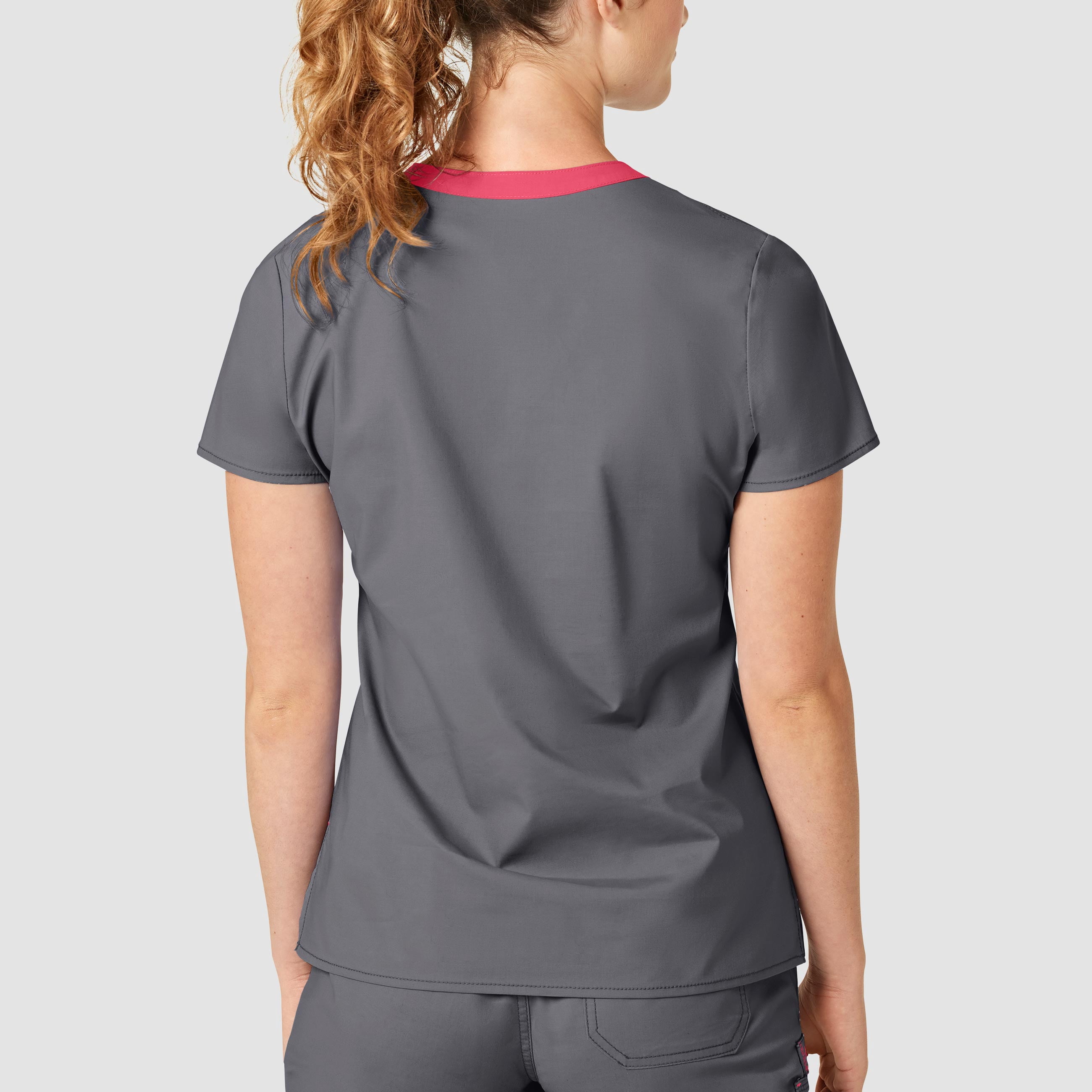 WonderWink WonderFLEX 6108-Verity V-Neck Scrub Top
