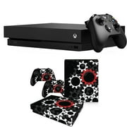 Microsoft Xbox One X 1TB with Deco Gear Vinyl Skin Decal for Console and Controller Bundle
