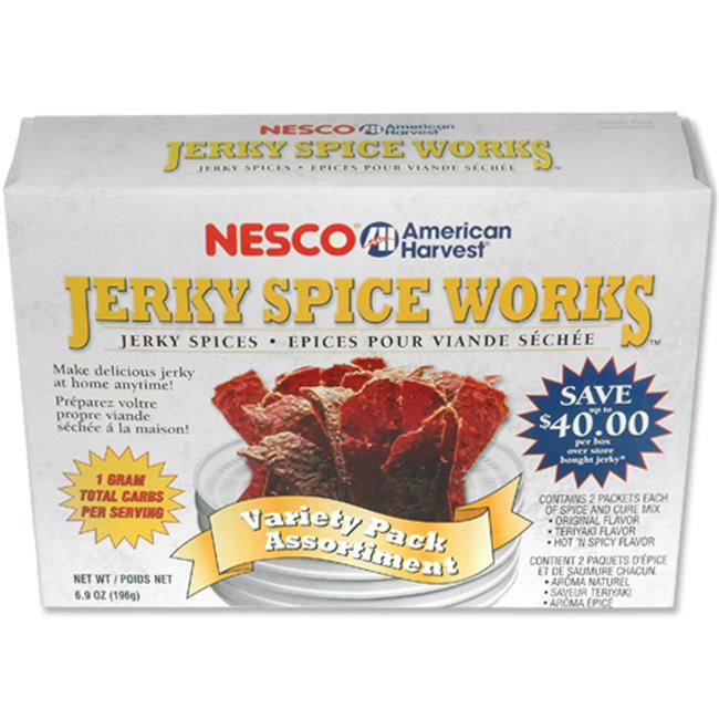 Nesco BJV6 Jerky Spice Works 6 pk 2 ea. Orig./Hot & Spicy/Teriyaki