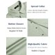 thumbnail image 5 of Camisa MAPICK Vacation de lino con botones y manga corta para hombre, 5 of 6