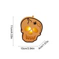 thumbnail image 3 of Hometravel Halloween Decorative Lantern, Portable Wooden Lantern with Light, Spooky Scene Pendant for Indoor or Outdoor Holiday Decorations, 3 of 6
