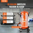 thumbnail image 2 of VEVOR 28 Gal Vacuum Sand Blaster Dustless Sandblaster with 1200W Vacuum System, 2 of 9