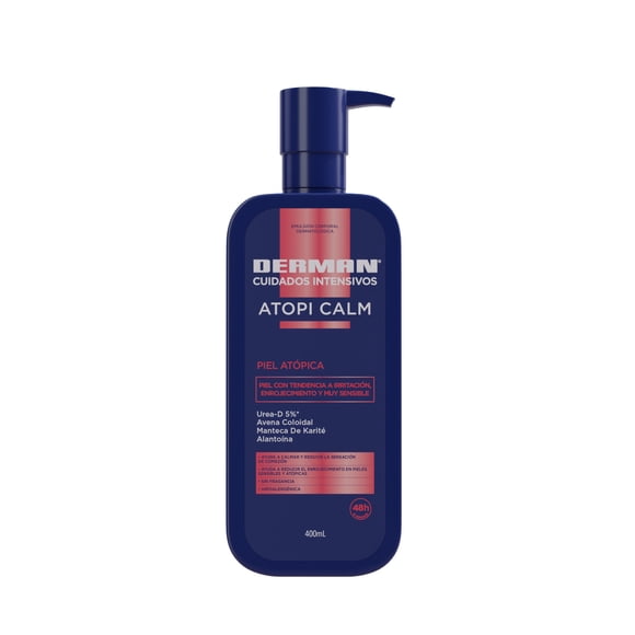 Emulsión Corporal Dermatológica Derman Cuidados Intensivos Atopi Calm 400 Ml