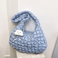 thumbnail image 4 of Bolso Bandolera Acolchado Mano para Mujer Citas Niñas Gran Capacidad, 4 of 9