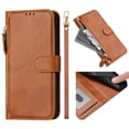 thumbnail image 4 of FOXDOCK Funda Tipo Cartera para Xiaomi Poco F8 Ultra Cuero PU con Cremallera y Correa de Muñeca, Ranuras para Tarjetas, Soporte Plegable, Cierre Magnético, 4 of 5