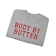 thumbnail image 3 of Butter Sweatshirt Gifts Crew Neck Shirt Long Sleeve Unisex, 3 of 7