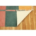 thumbnail image 5 of Casavani Cotton Dining Room Carpets Outdoor Patio Rug Home Decor Kilim, Multicolor 4x6 feet, 5 of 5