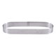 thumbnail image 1 of Molde Ovalado Para Tartas De Acero Inoxidable Perforado Para Tartas De Queso. Disipa El Calor De Manera Uniforme. Molde Ovalado Para Tartas Fácil De Usar. Adecuado Para Repostería Casera Y Cocina., 1 of 4