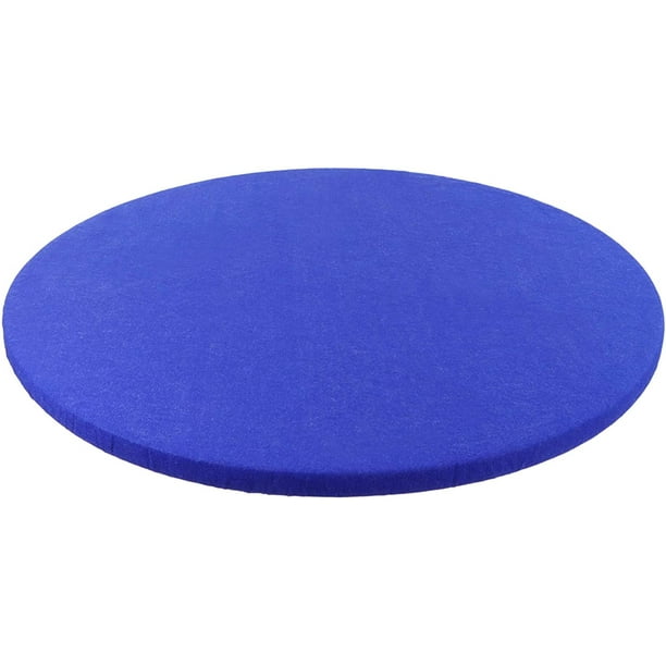Jigitz Round Game Table Cover Blue 36in To 48in Top Card Tables Felt Fabric Play Cards In Style By Brand Jigitz Round Game Table Cover Blue 36in, Card Table Topper Round