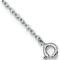thumbnail image 2 of Sterling Silver Rhodium-Plated 6 Station Flower Necklace (36 X 0.9) Made In Italy qg4567-36, 2 of 5