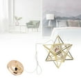 thumbnail image 1 of Luz De Colgante De Estrella De Moravia, Lámpara Colgante De Estrella De Techo Estrella De Moravia Con Bombilla E26 De Temperatura De 3 Colores Ajustable, Para La Sala De Estar De, 1 of 7