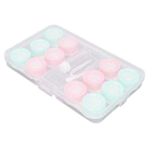 Estuche para lentes de contacto BuyWeek kit profesional 6 uds.