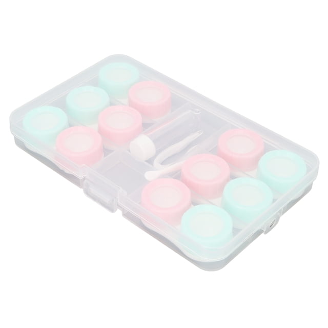 Estuche para lentes de contacto BuyWeek kit profesional 6 uds.